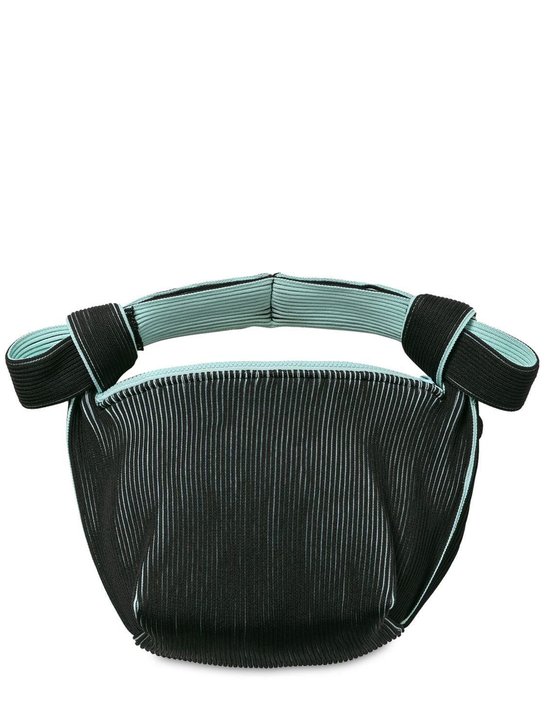 Lastframe Two Tone Obi Wrap Bag In Black,mint Green | ModeSens