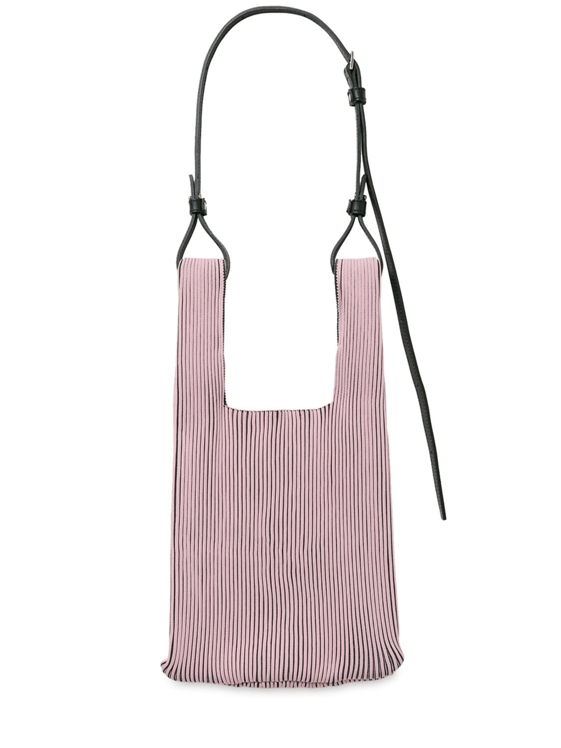 Lastframe Small Two Tone Market Bag In Lightpink,black | ModeSens