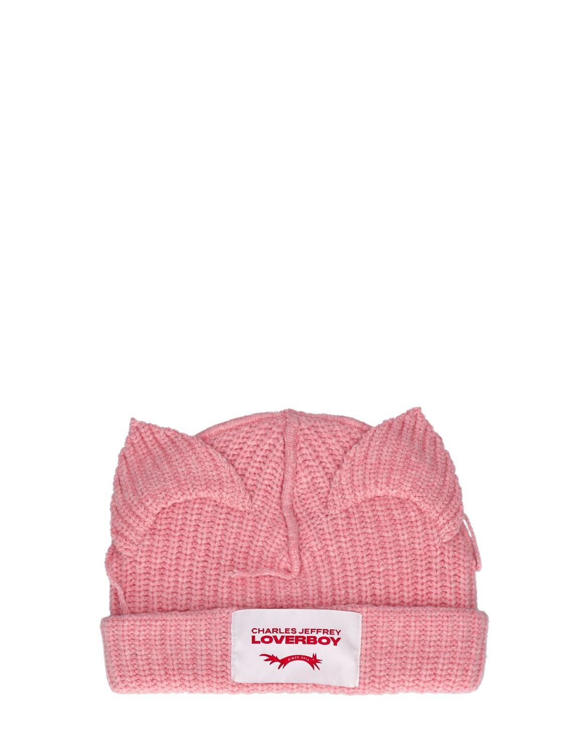 CHARLES JEFFREY LOVERBOY CHUNKY EARS LAMBSWOOL BEANIE HAT