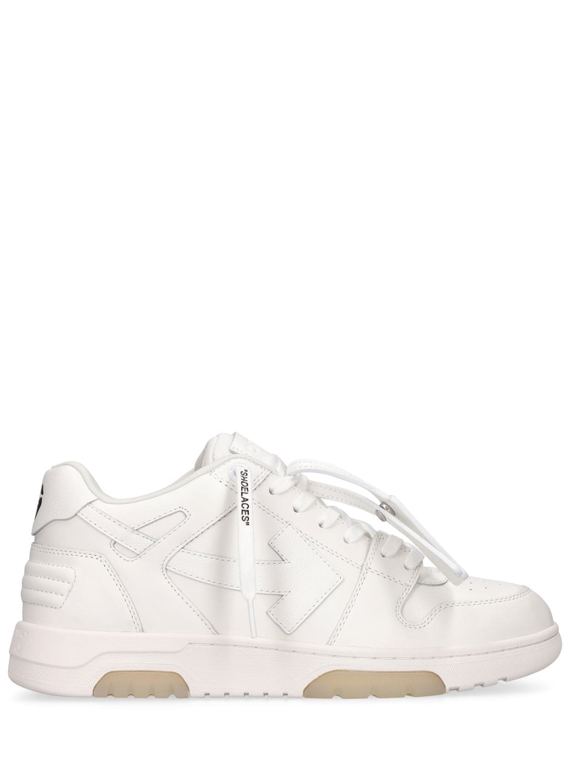 Off-white Out Of Office Leather Low Top Sneakers In White