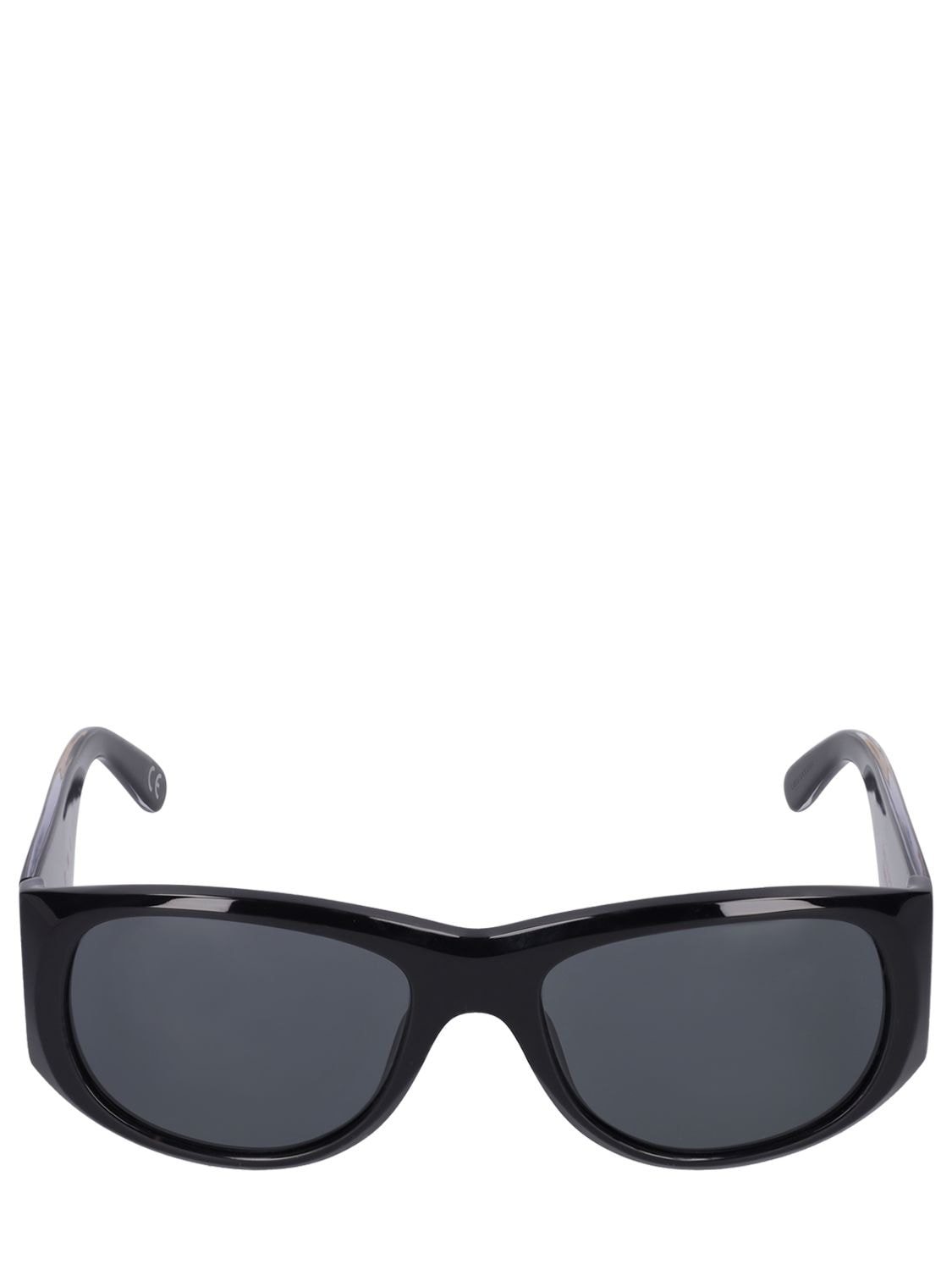Image of Orinoco River Black Acetate Sunglasses