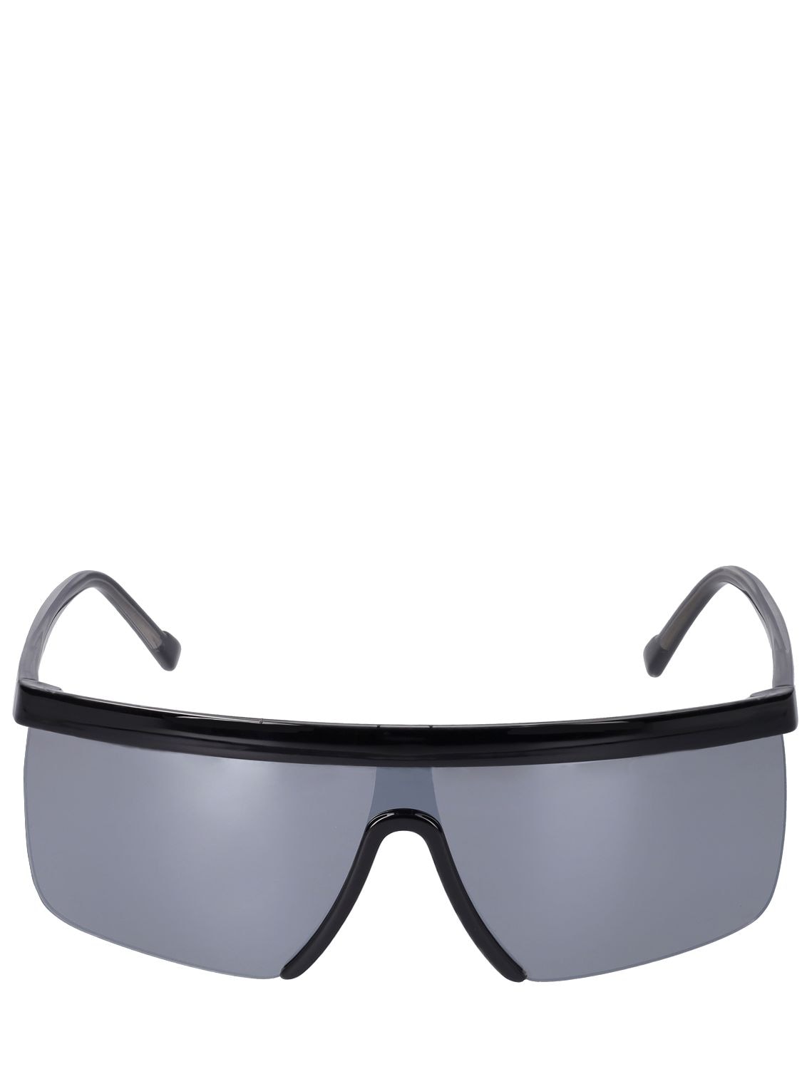 Giuseppe Di Morabito Mask Acetate Sunglasses W/ Mirror Lens In Black,mirror