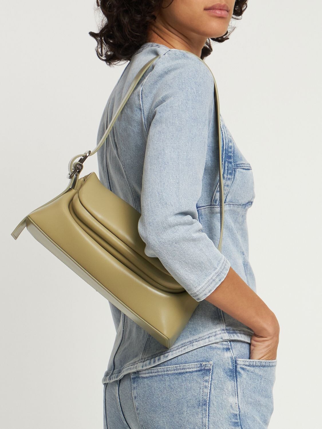 OSOI Belted Brocle Bag In Brown,at Urban Outfitters