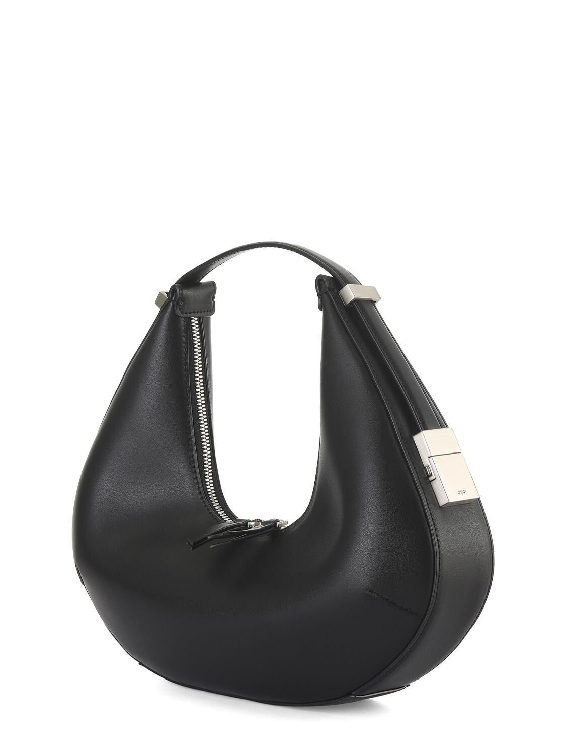 Shop Osoi Toni Hobo Leather Shoulder Bag In Black