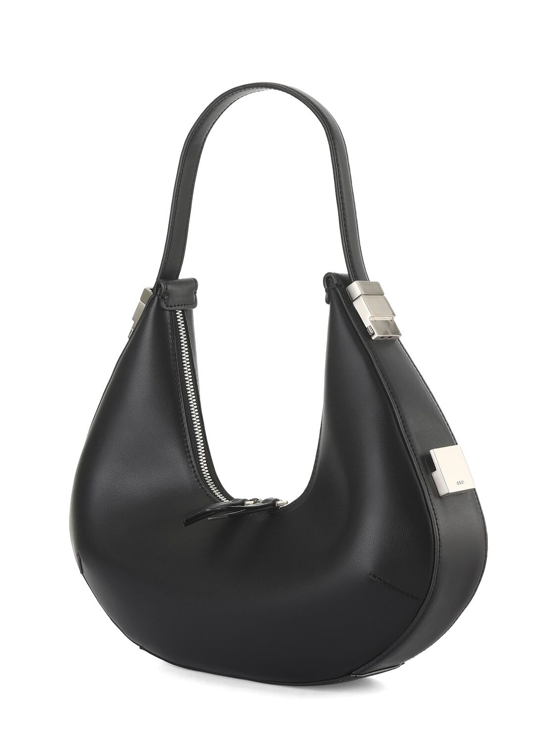 Shop Osoi Toni Hobo Leather Shoulder Bag In Black