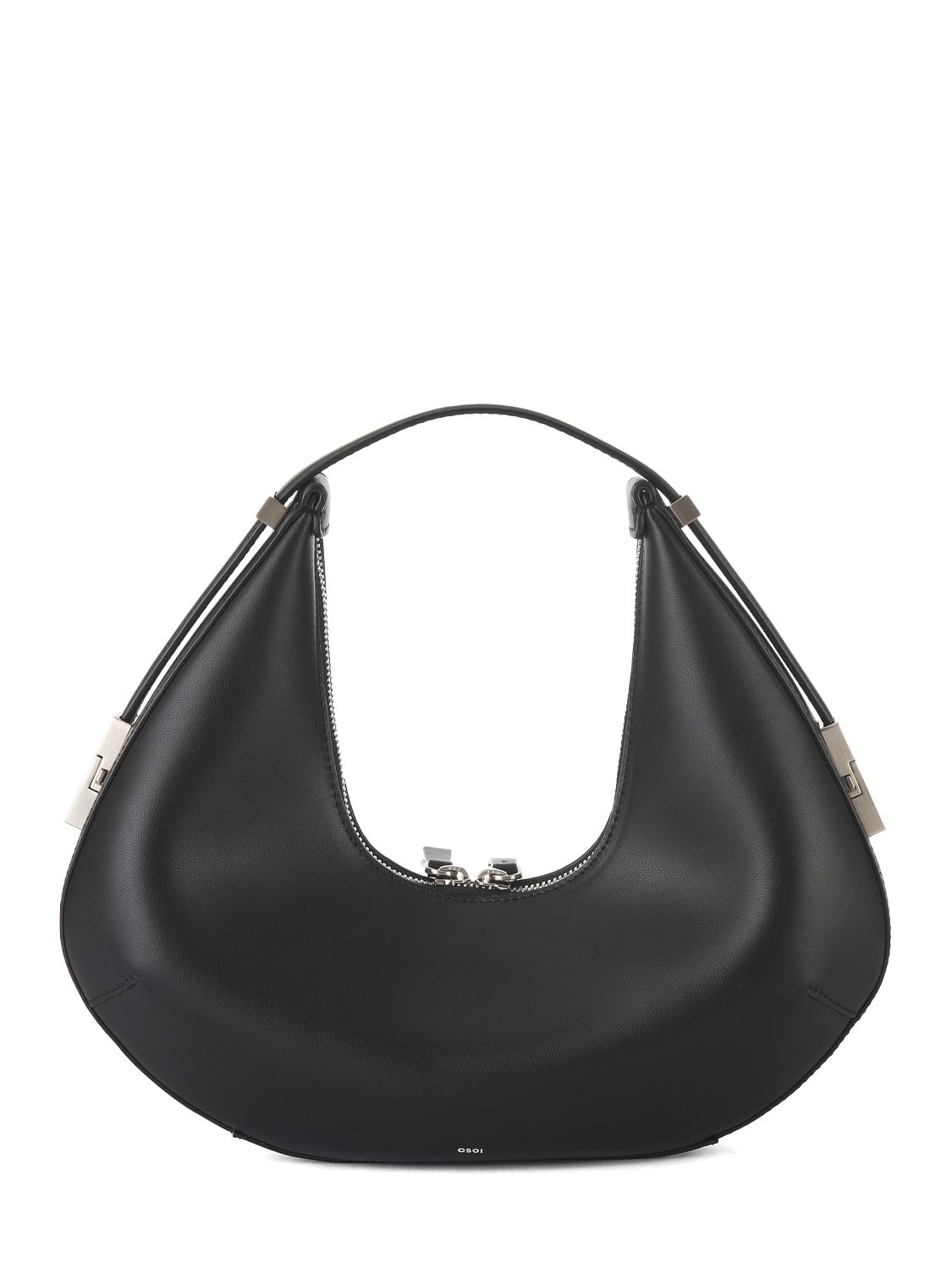 Shop Osoi Toni Hobo Leather Shoulder Bag In Black