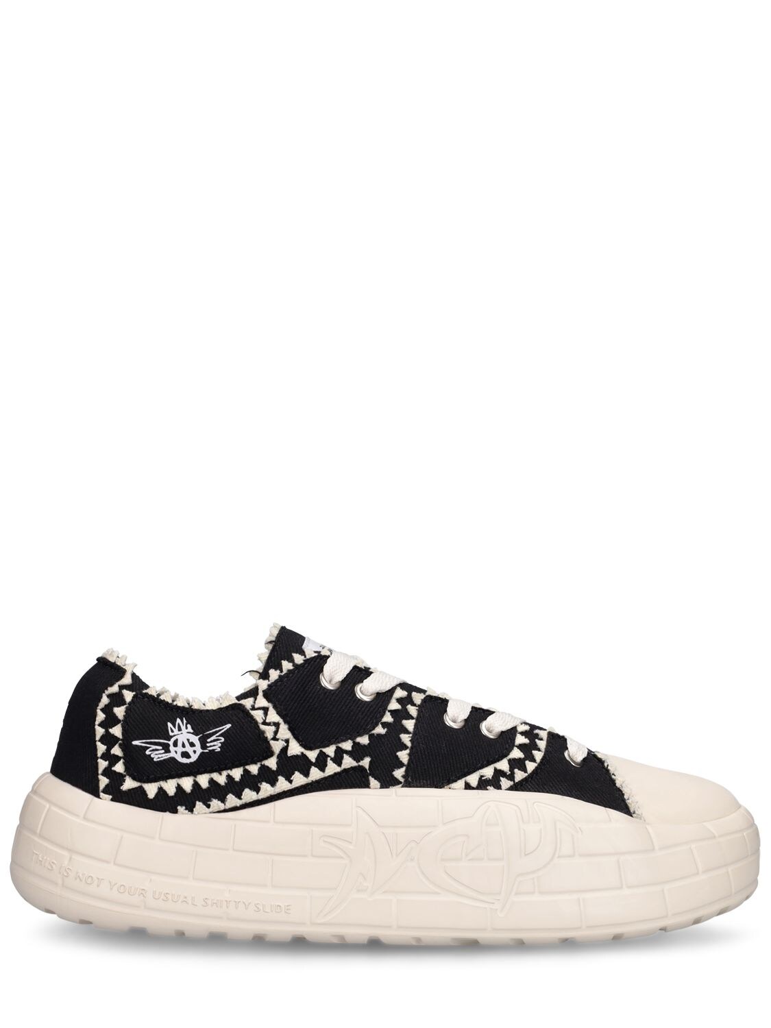 Acupuncture Nyu Vulc Canvas Sneakers In Black