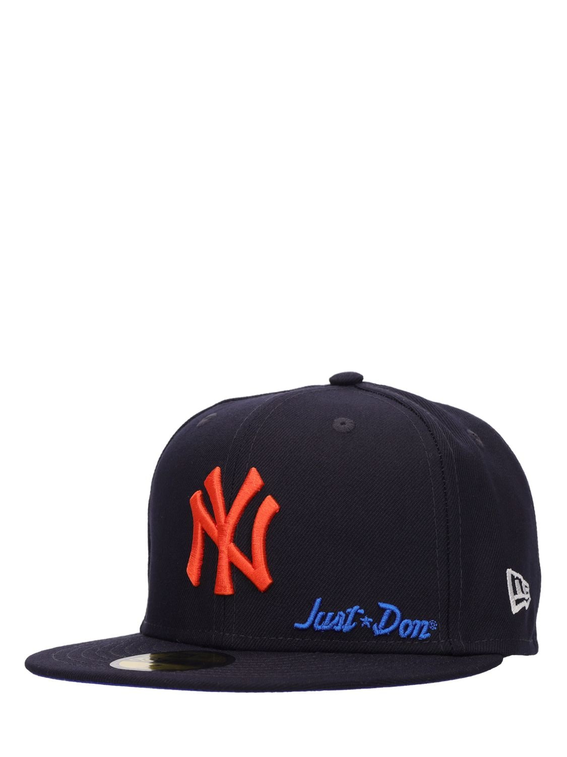 New Era Just Don X Ny 59fifty Hat In Navy/orange | ModeSens