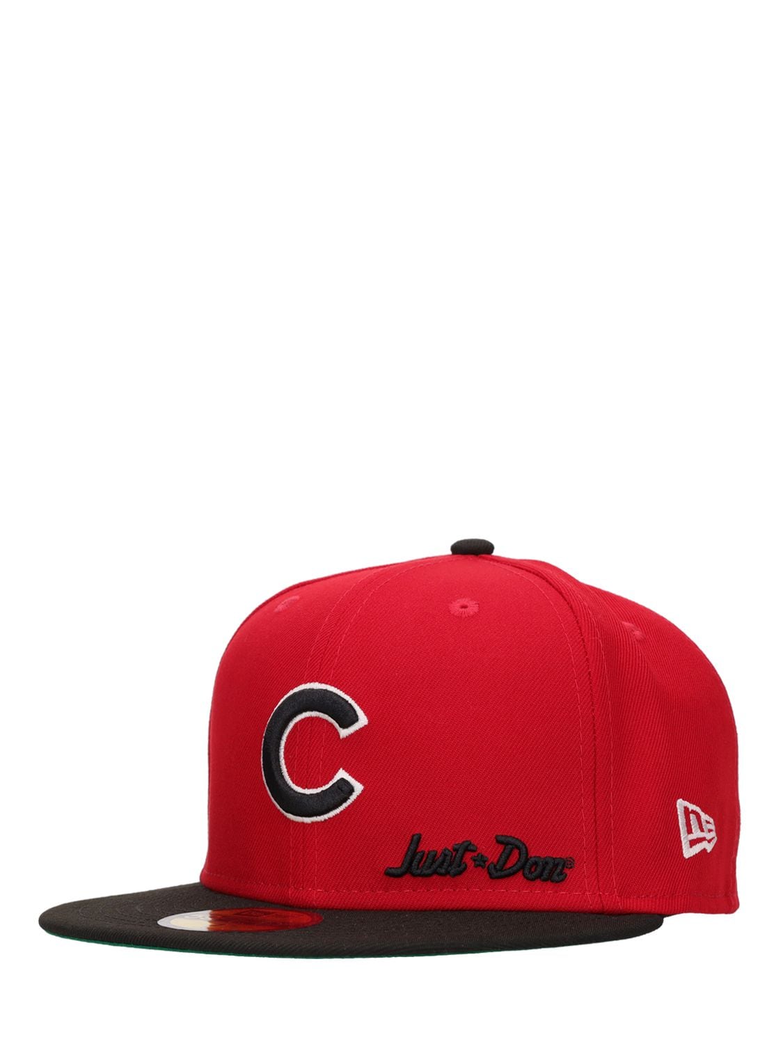 New Era x Just Don Chicago Cubs MLB 59FIFTY Unisex Fitted Cap Red