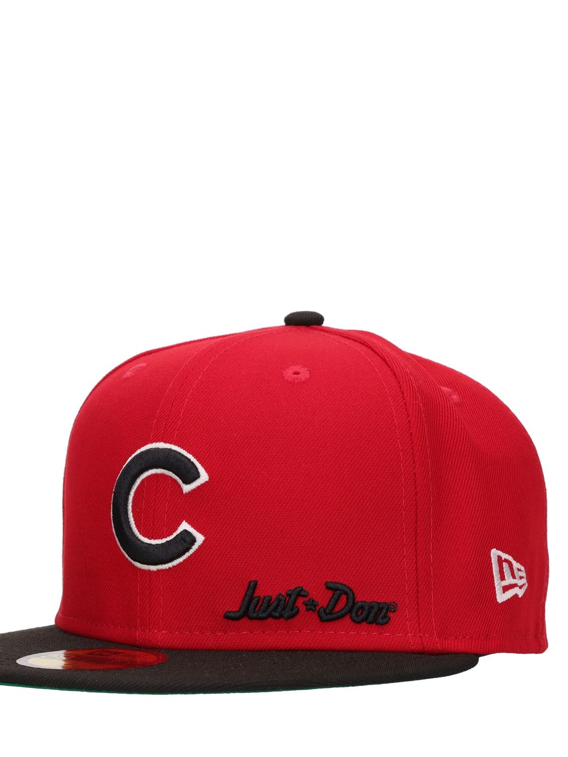 New Era x Just Don Chicago Cubs MLB 59FIFTY Unisex Fitted Cap Red
