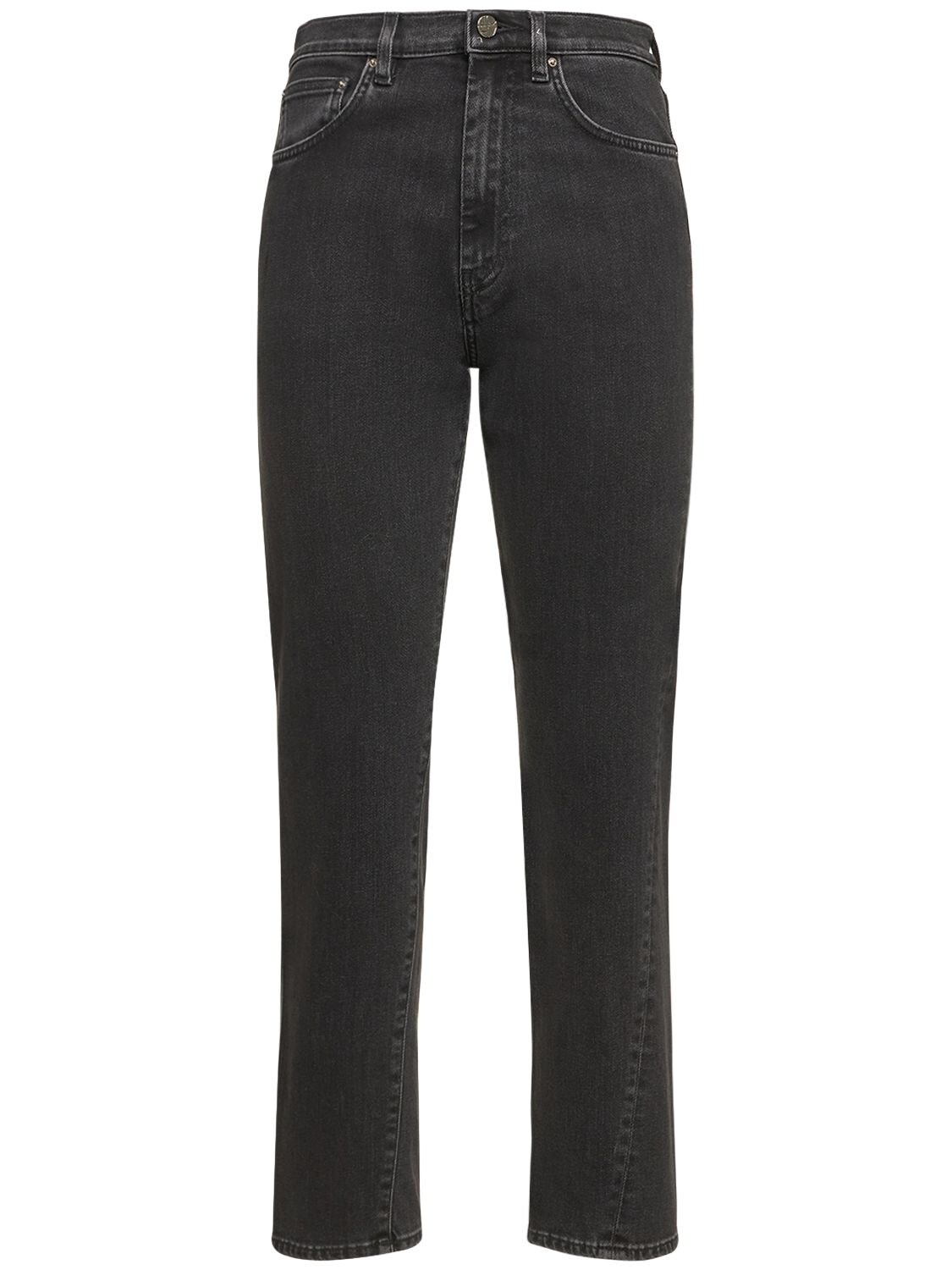 TOTÊME TWISTED SEAM FULL LENGTH DENIM JEANS