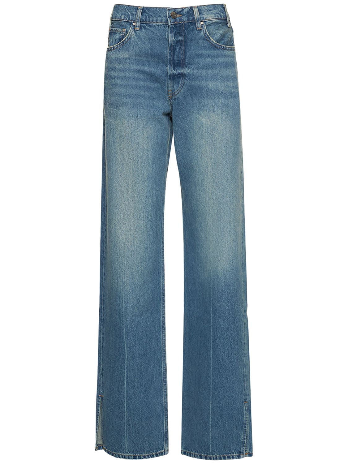 Roy Cotton Denim Straight Jeans