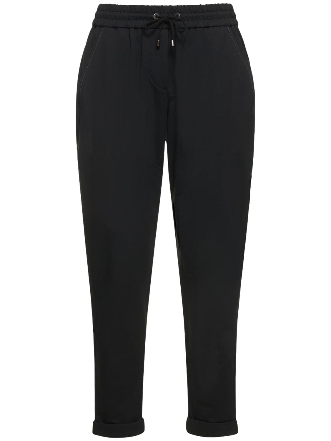 Image of Cotton Jersey Jogger Pants