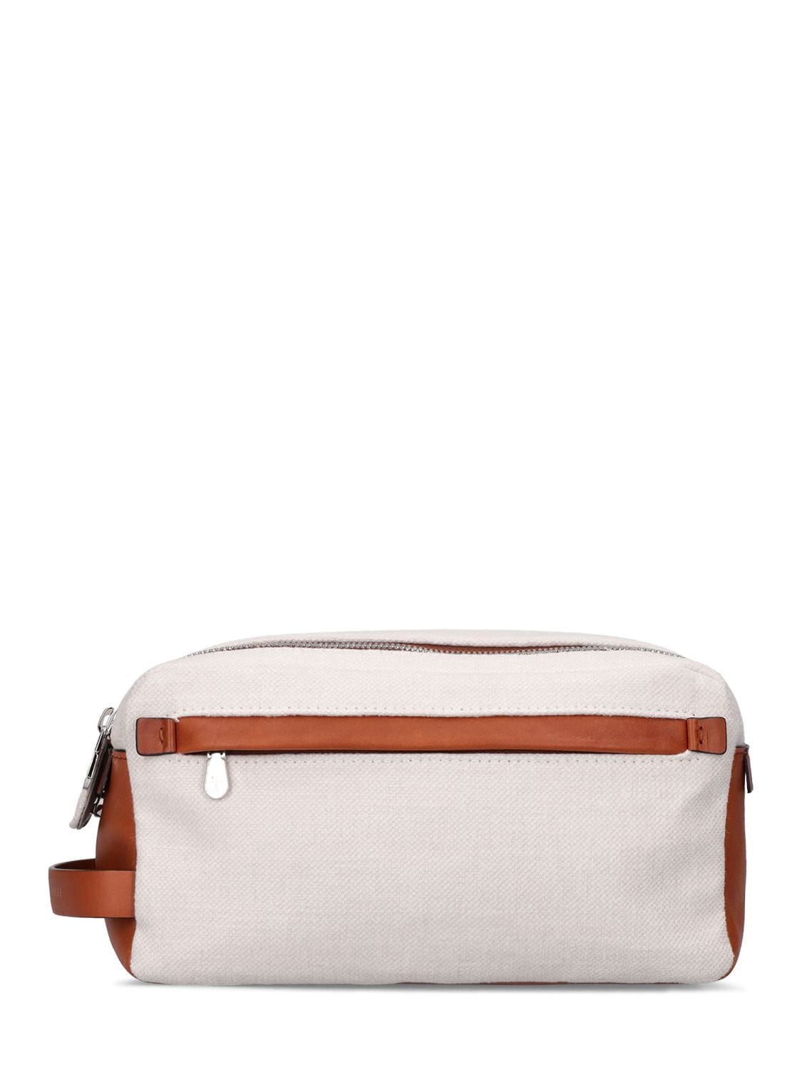 Canvas & Leather Beauty Case