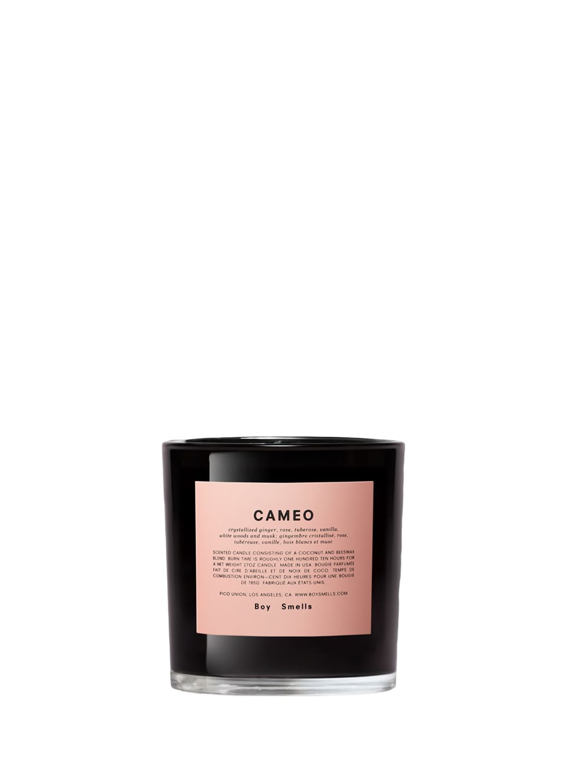 Boy Smells 765g Cameo Magnum Candle In Black