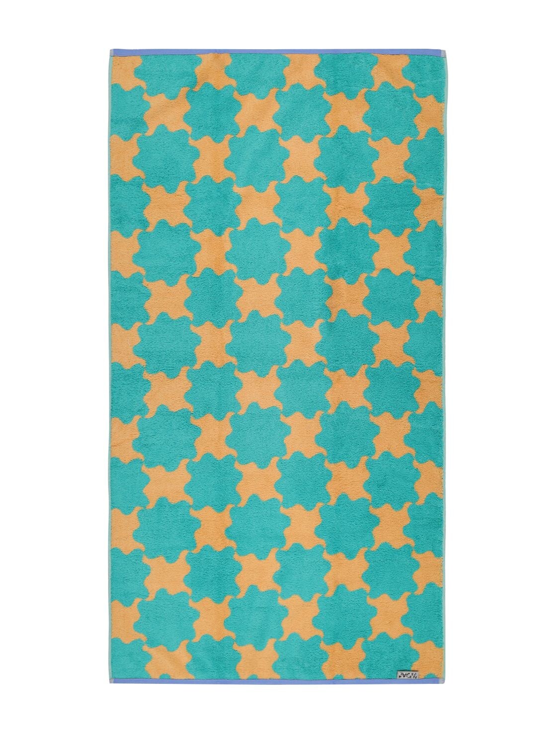 Shop Dusen Dusen Sun Cotton Terry Bath Towel In Multicolor