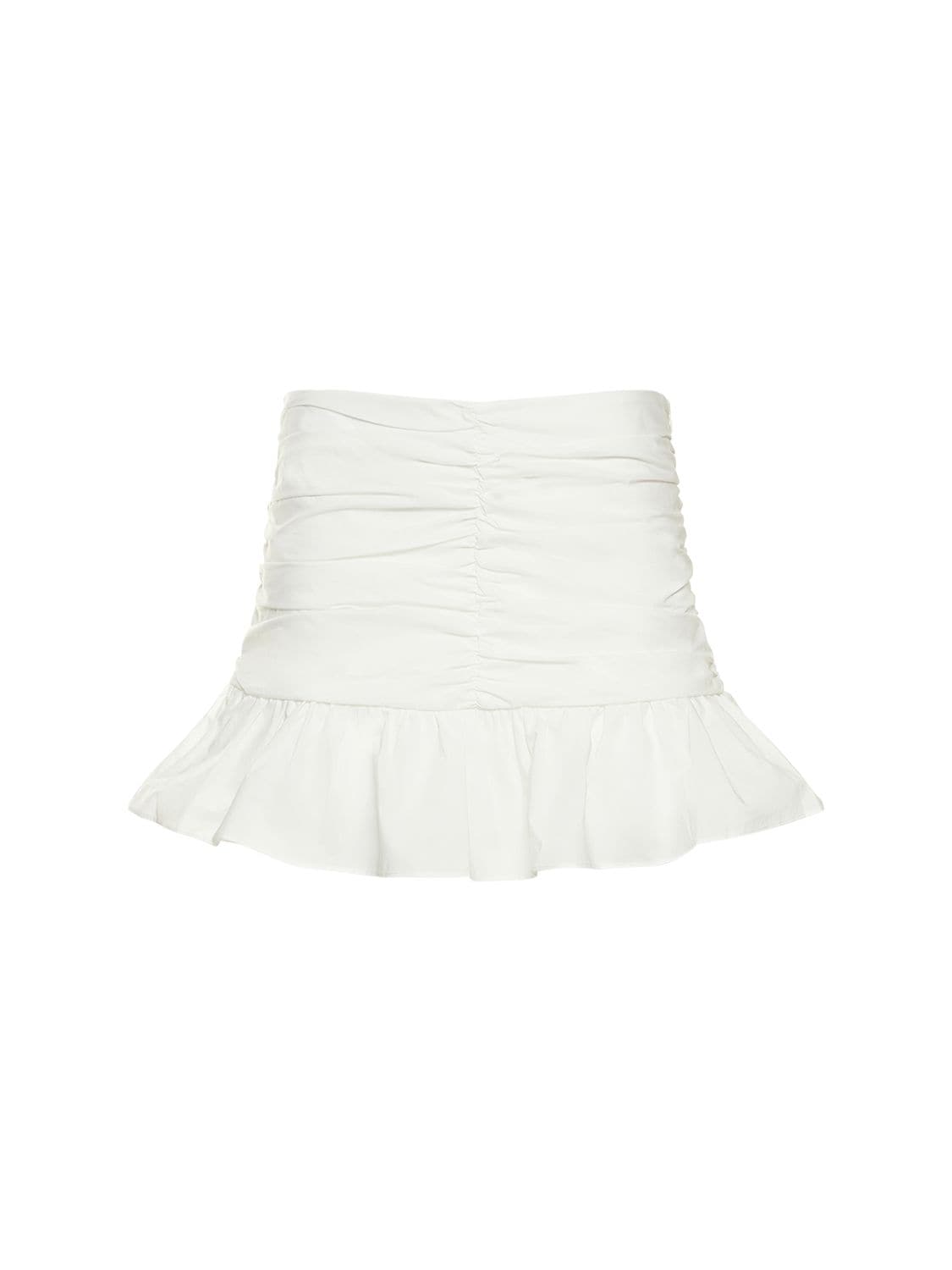 DESIGNERS Sandrine Cotton Poplin Mini Skirt Closet