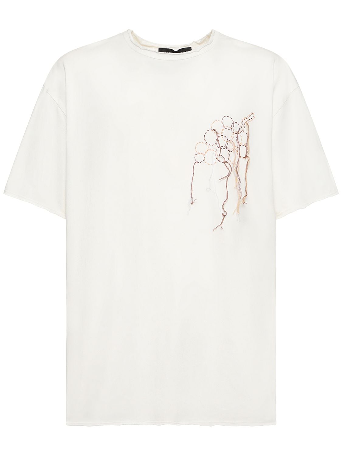 FEDERICO CINA Embroidered Grape T-shirt