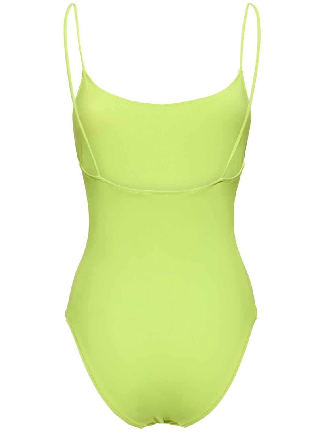 Shop Lido Trentasei One Piece Swimsuit In Lime Green
