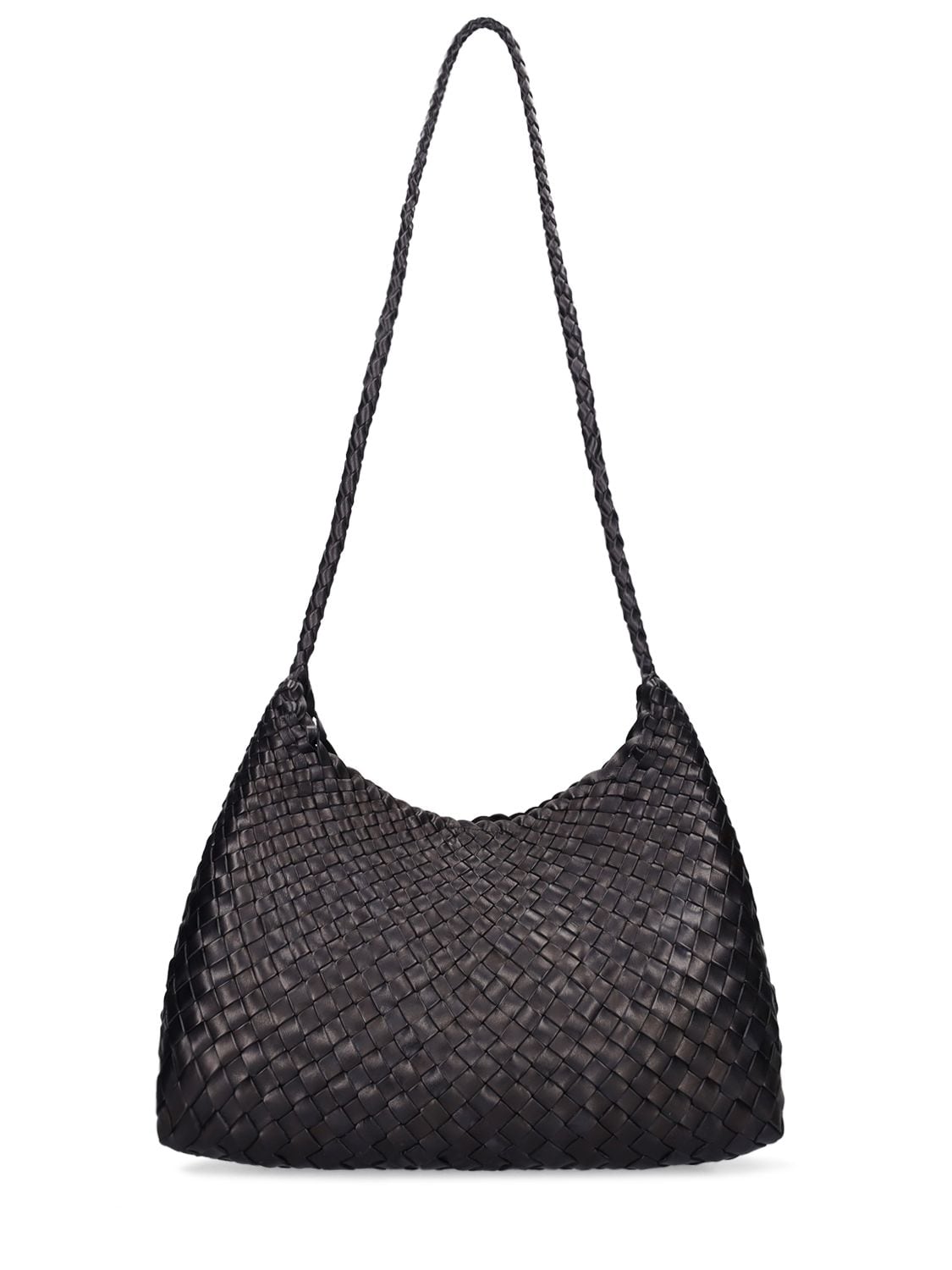 Image of Santa Rosa Handwoven Tapered Leather Bag