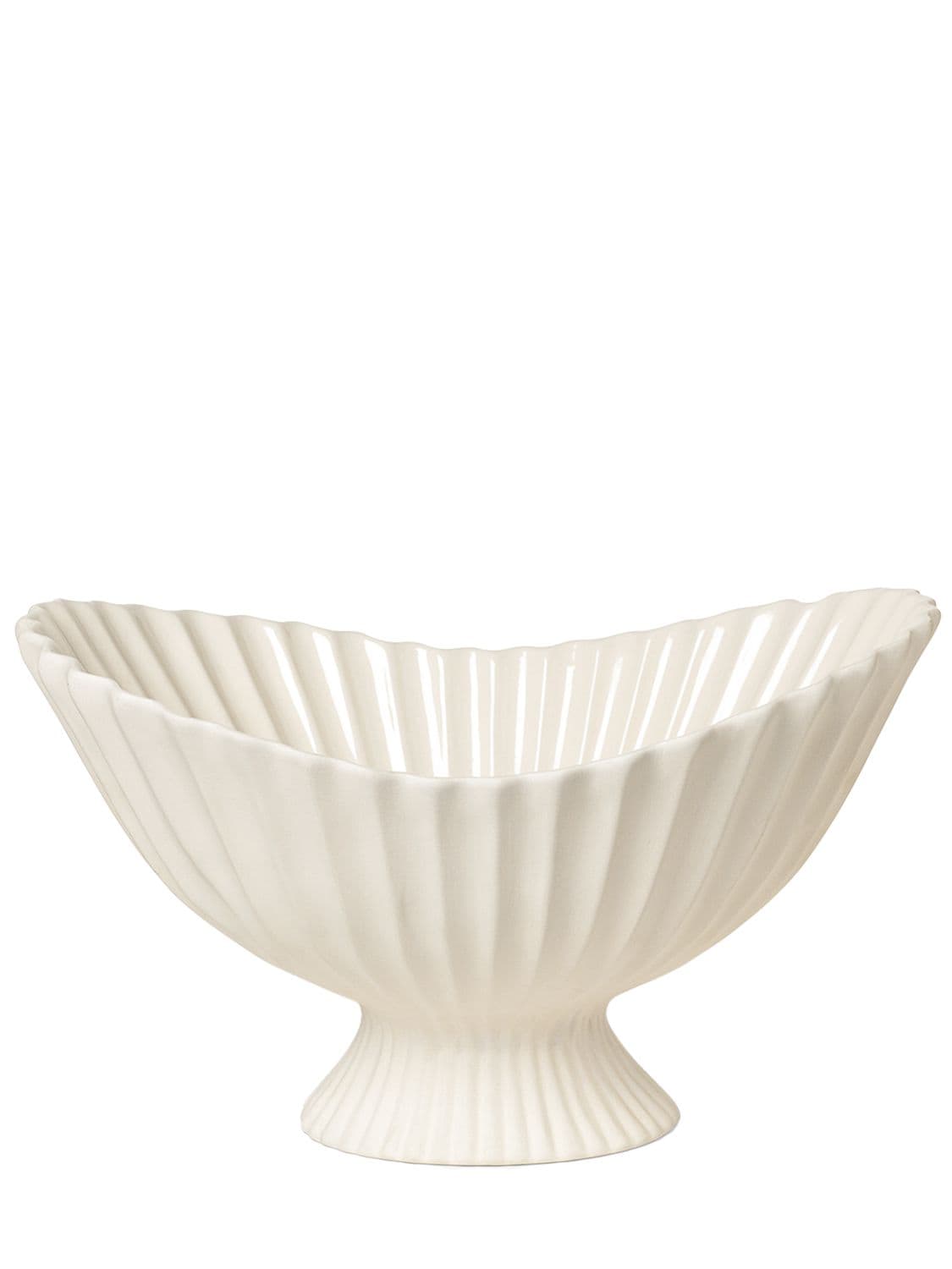 Ferm Living Fountain Centerpiece In Off-white