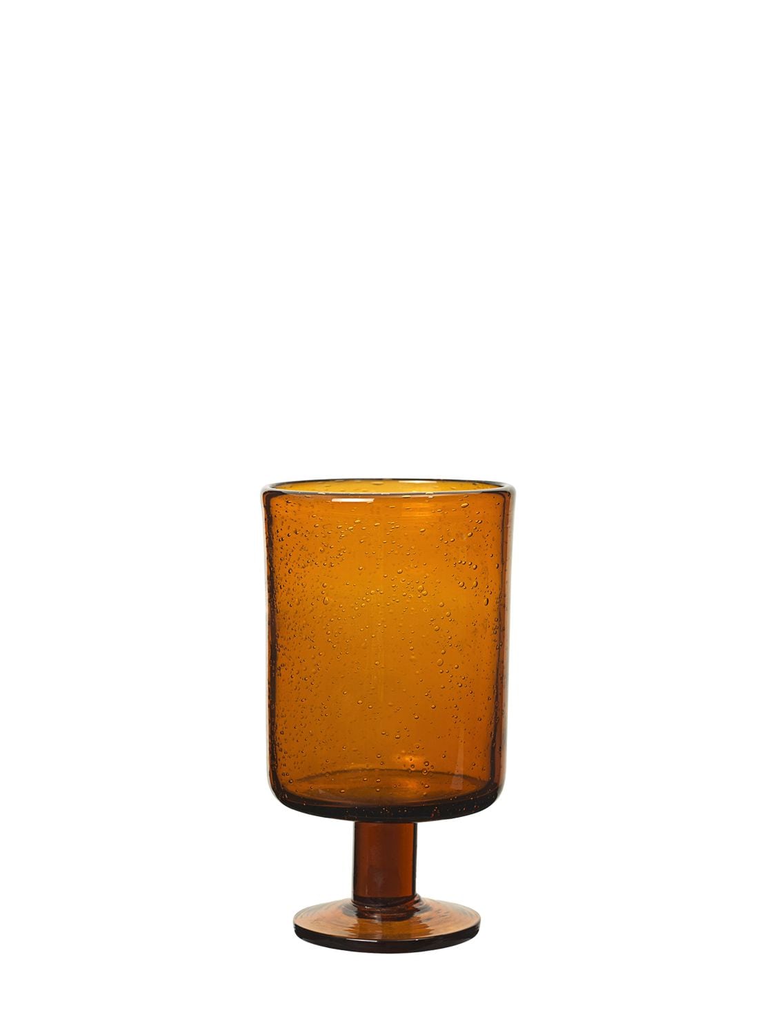 Ferm Living Oli Wine Glass In Orange