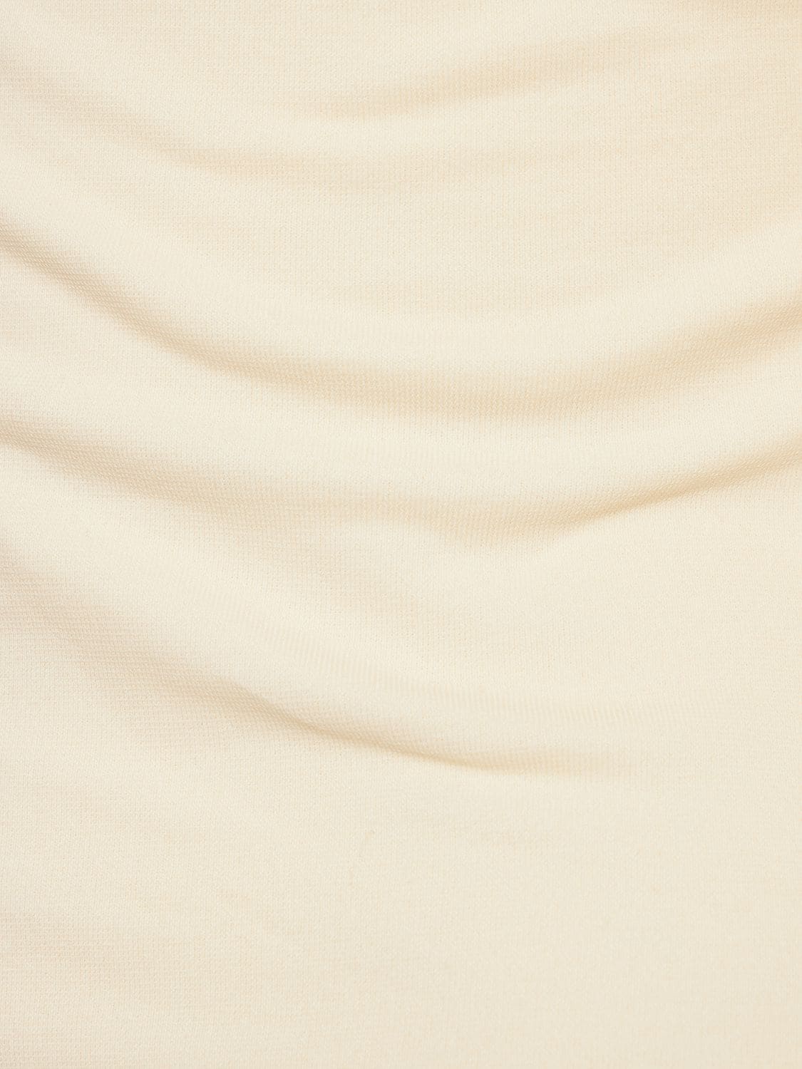 Shop Khaite Mara Stretch Cotton Bodysuit In Cream