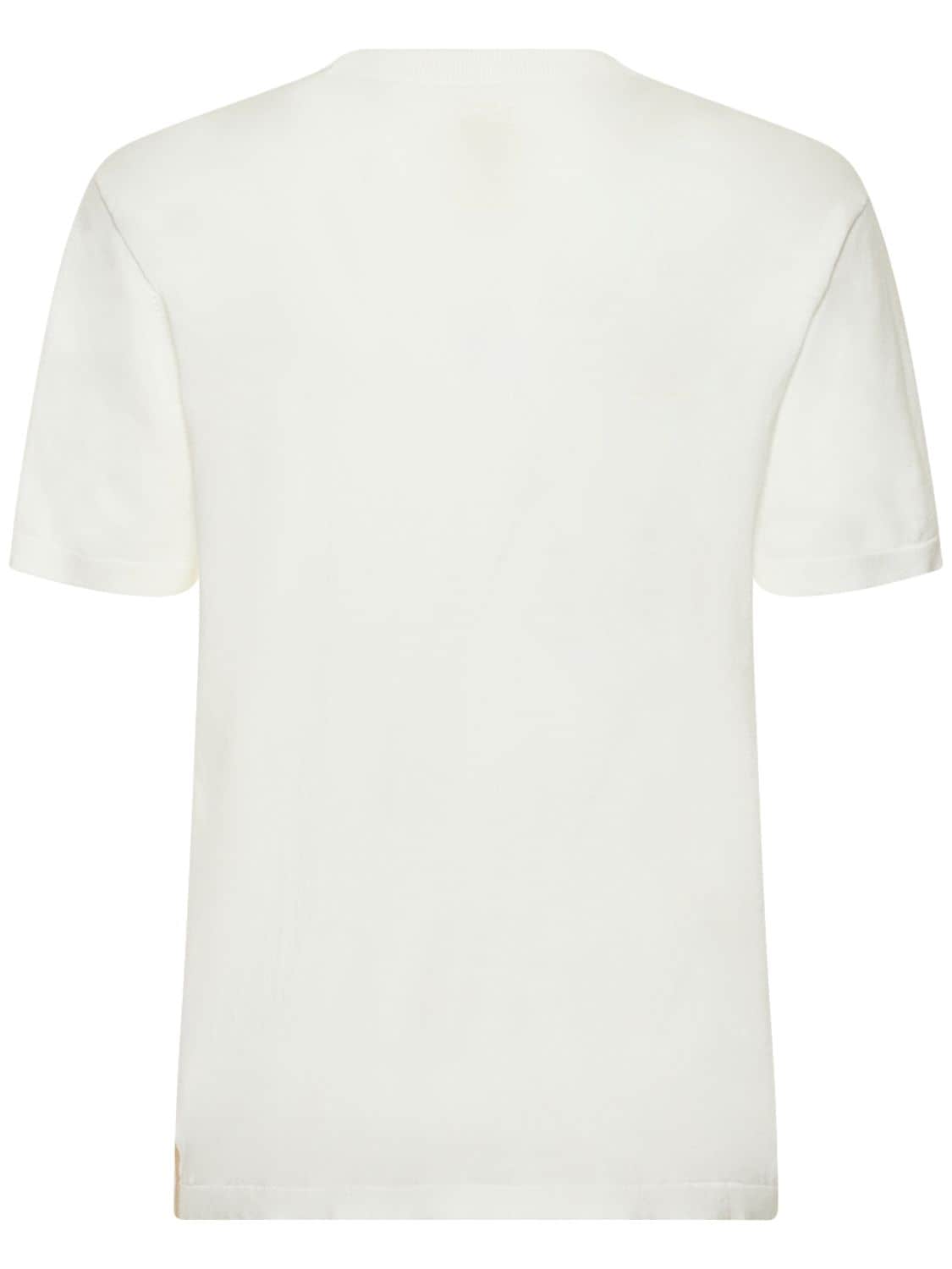 Shop Nagnata Highligther T-shirt In White