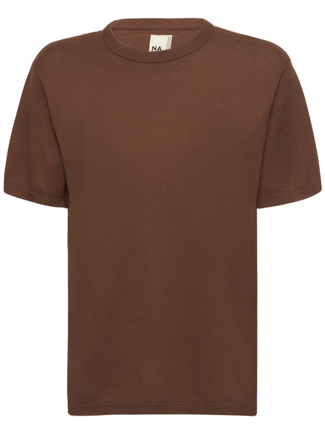 Nagnata Highligther T-shirt In Brown