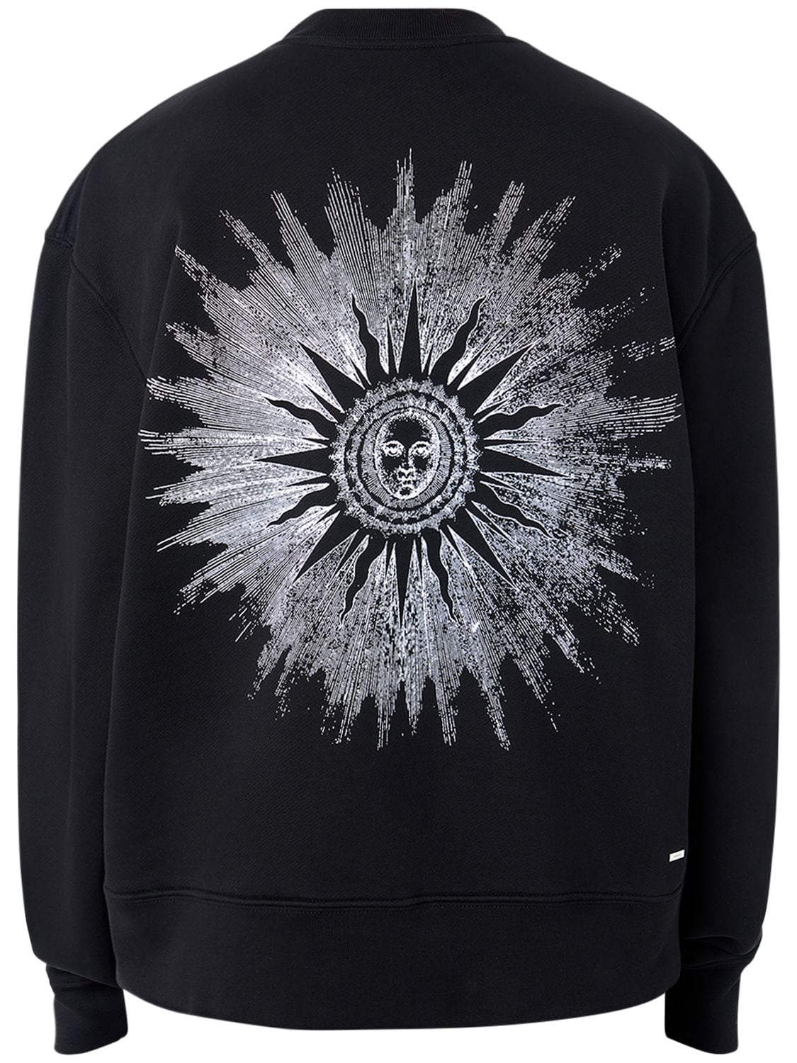 amiri amiri logo printed crewneck sweatshirt｜TikTok Search