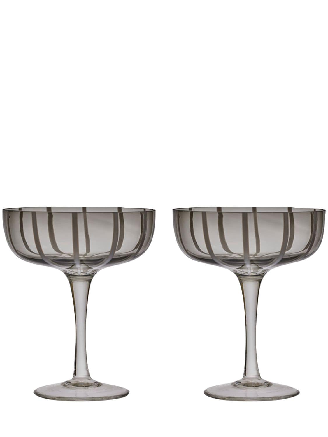 Set Of 2 Mizu Coupe Glasses – HOME > TABLEWARE > GLASSWARE