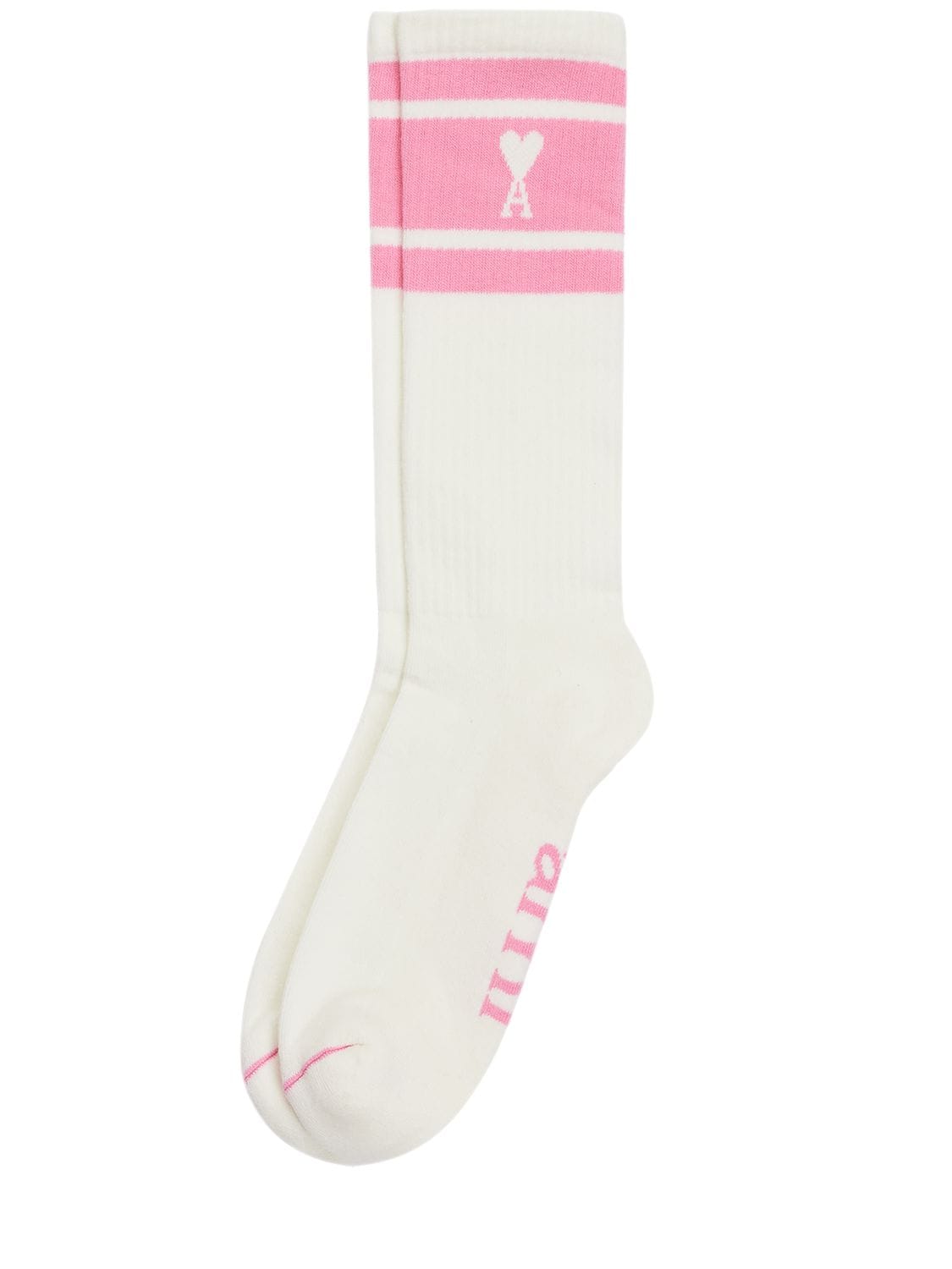 AMI ALEXANDRE MATTIUSSI ADC STRIPED SOCKS