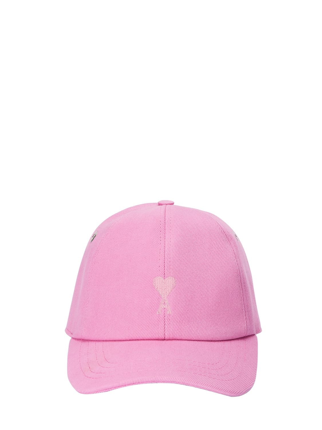 Ami Alexandre Mattiussi Tonal Adc Coloured Cotton Twill Cap In