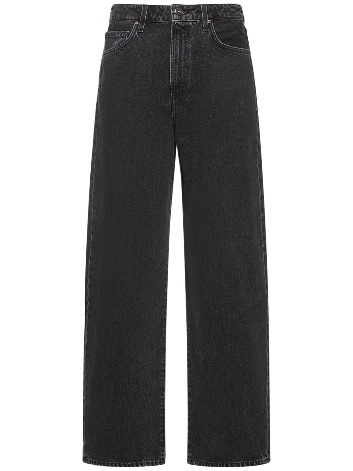 Goldsign Myra High-Rise Straight-Leg Rigid Jeans | Smart Closet