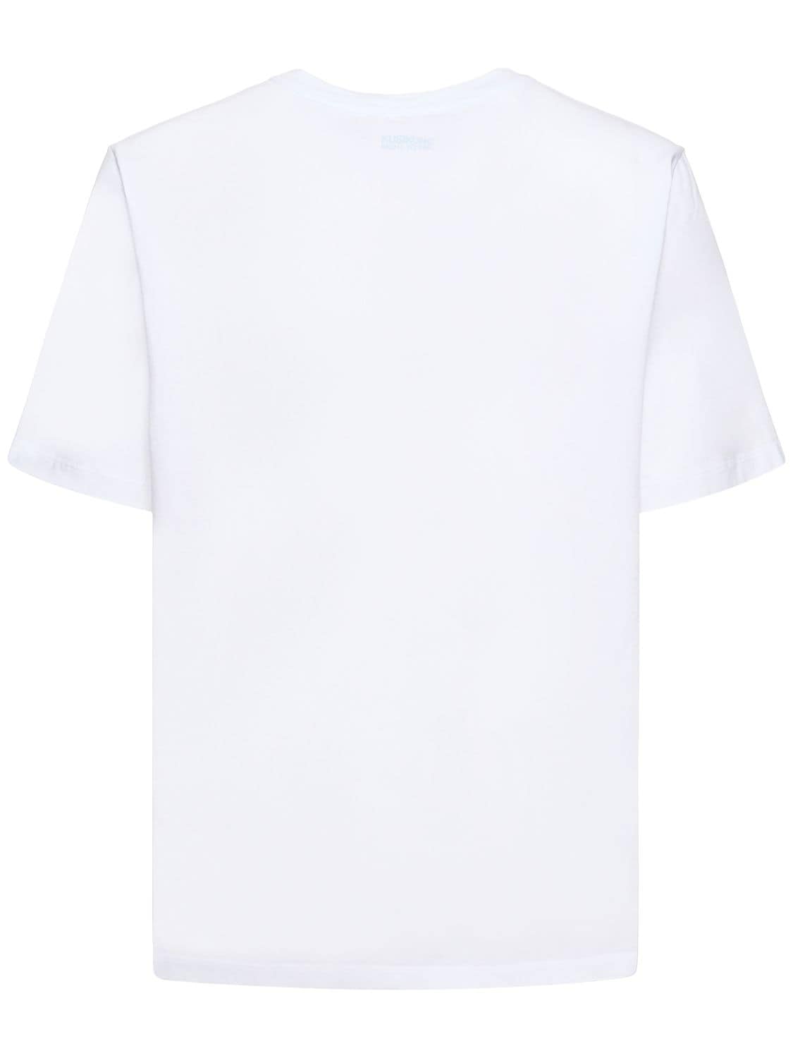 Shop Kusikohc Cotton T-shirt In White