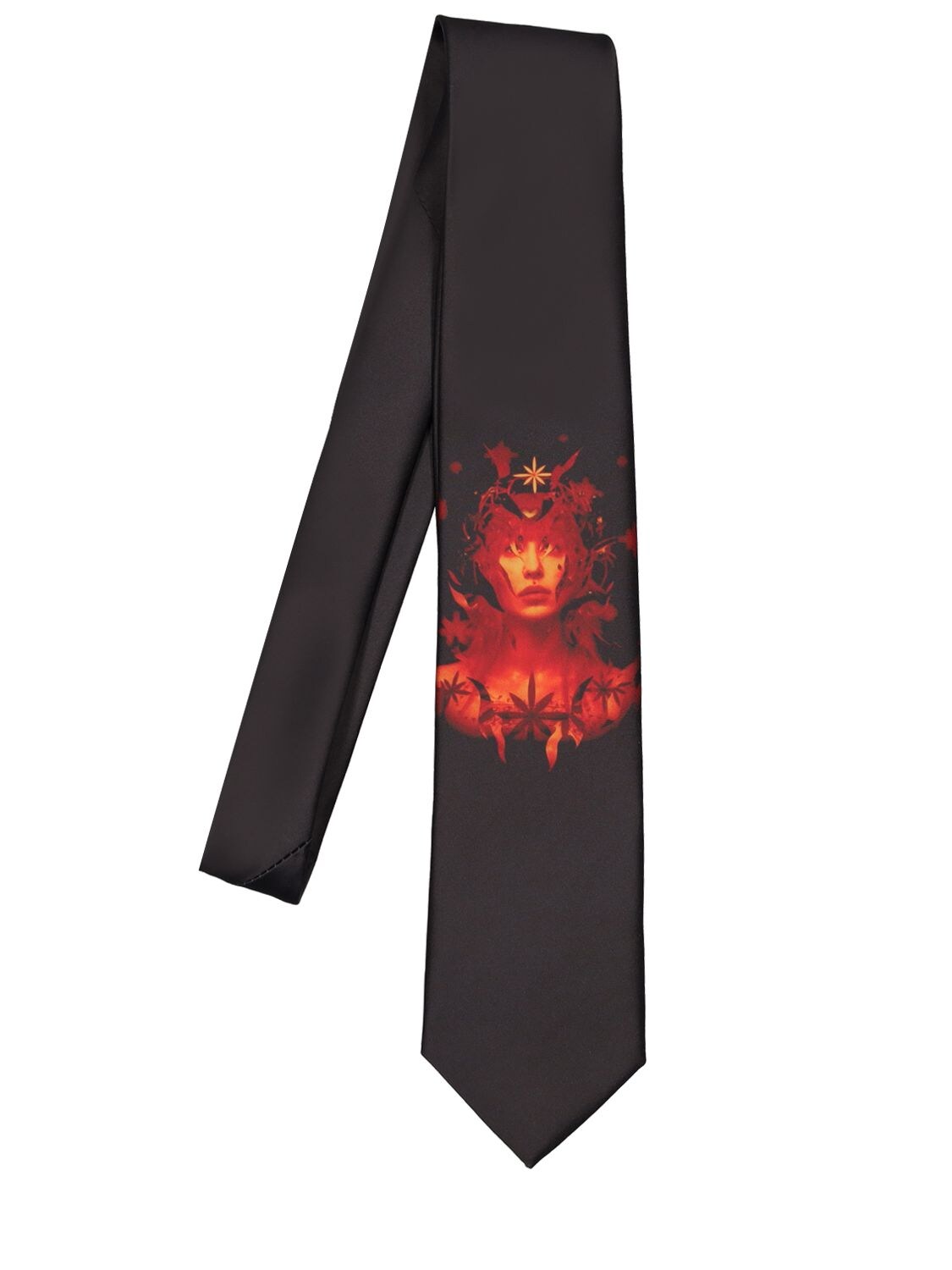 Image of Fantasy Girl Print Tie