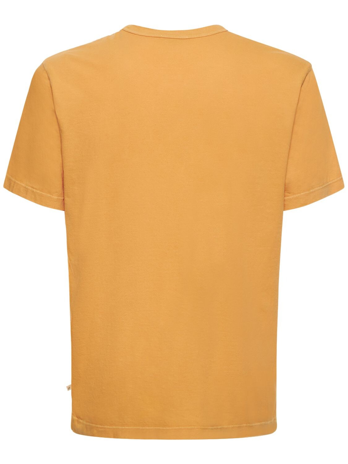 James Perse Lightweight Cotton Jersey T-shirt In Yellow