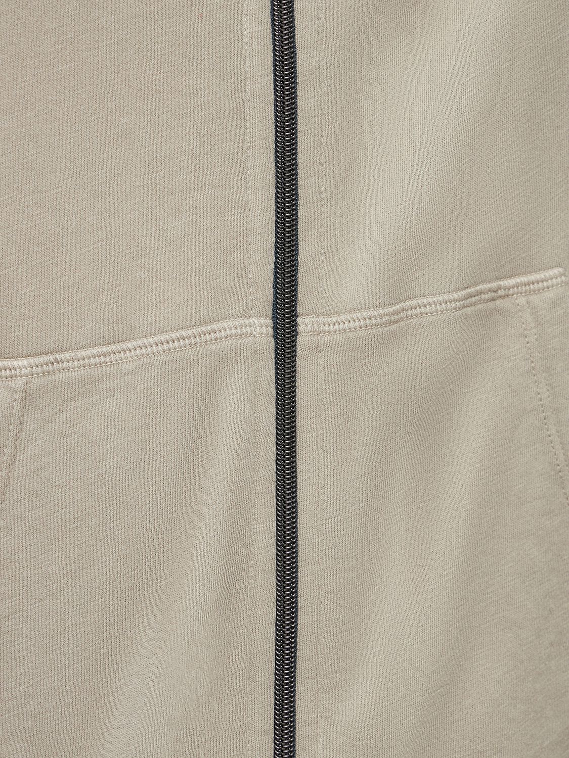 JAMES PERSE VINTAGE COTTON FRENCH TERRY ZIP HOODIE 