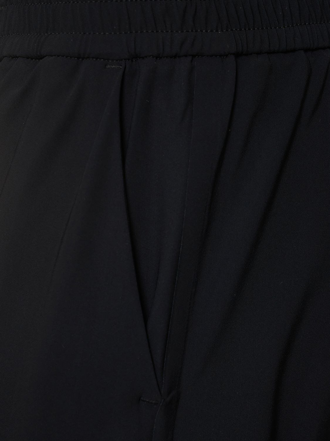 Shop Alphatauri Peural Jersey Baggy Pants In Black