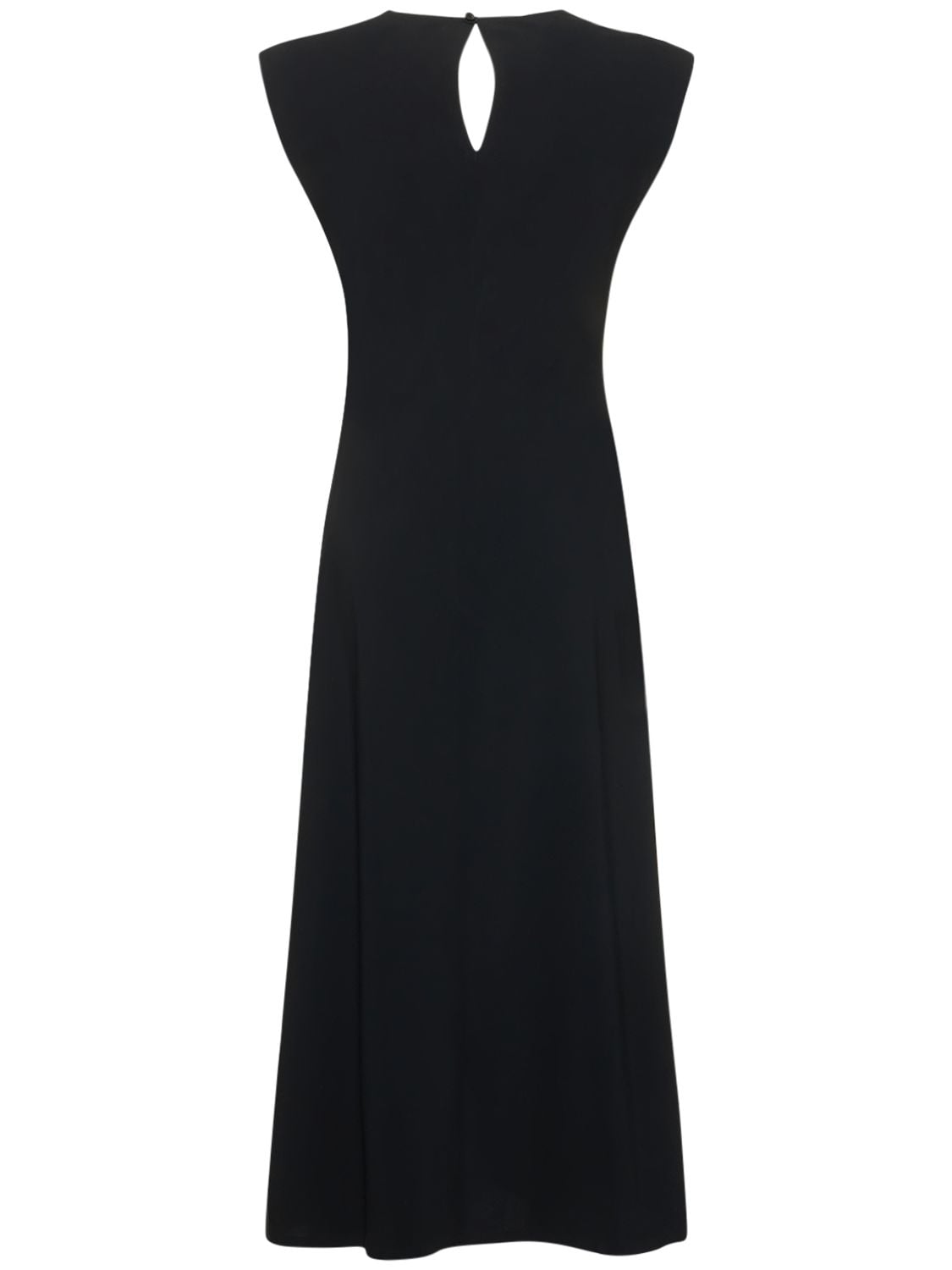 Alphatauri Sleeveless Sensitive Jersey Dress In Black