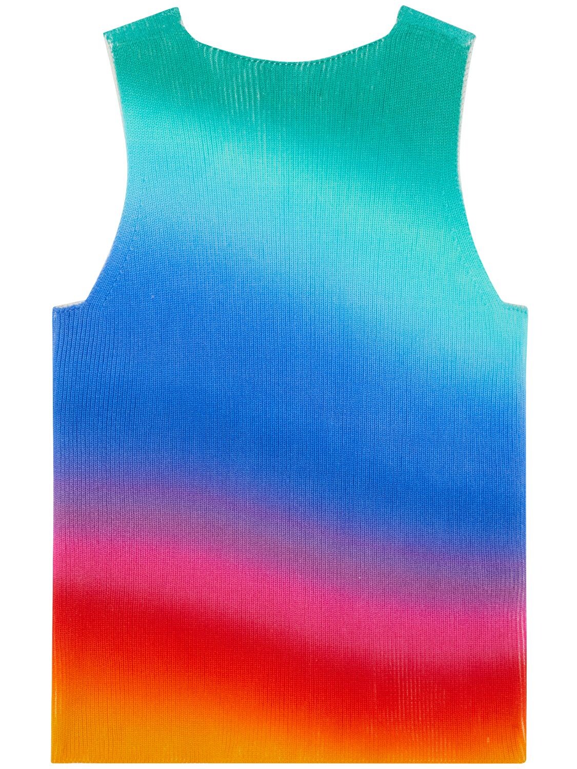 AGR DEGRADÉ COTTON KNIT TANK TOP 