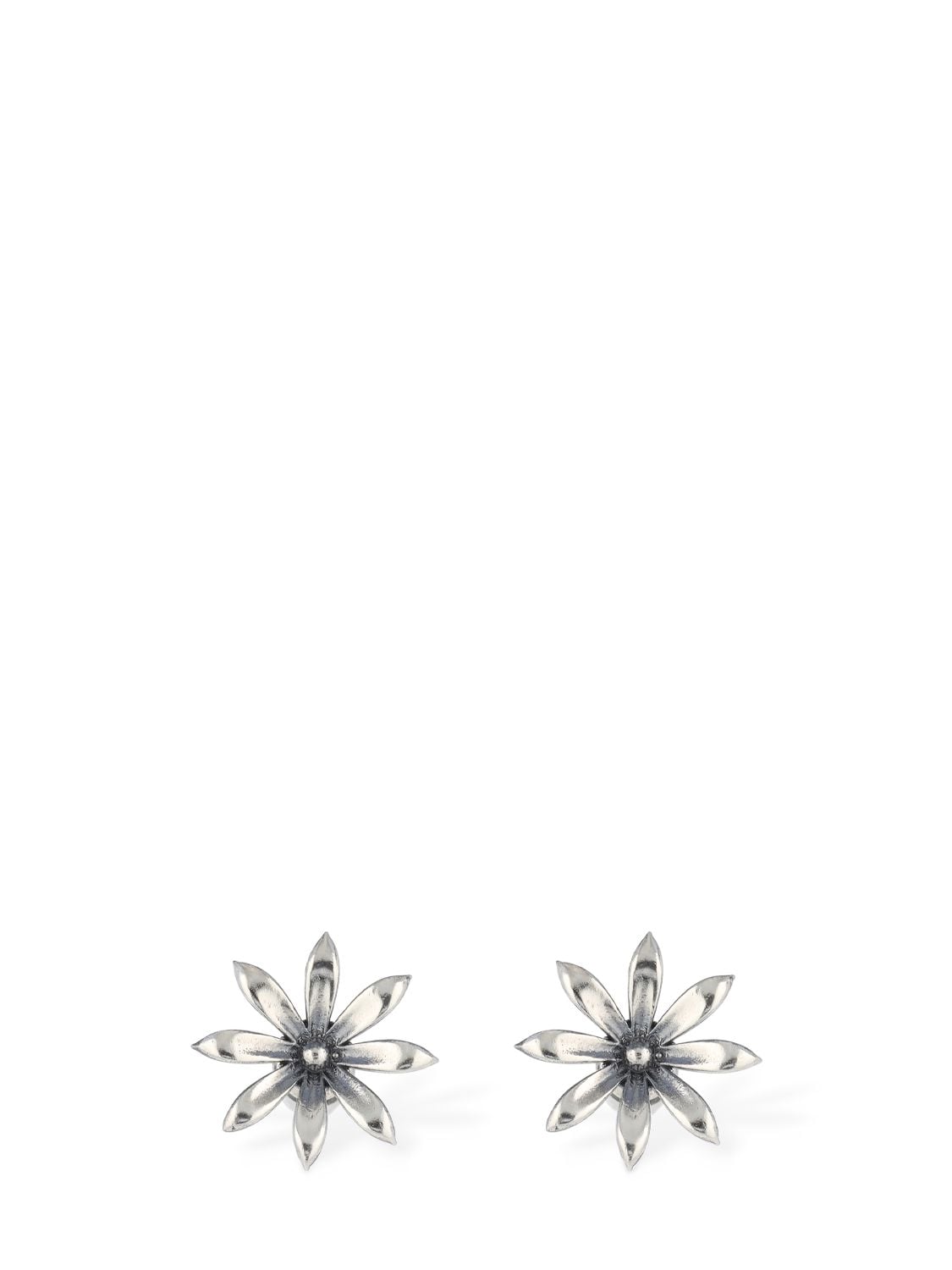 Kusikohc Flower Stud Earrings In Silber