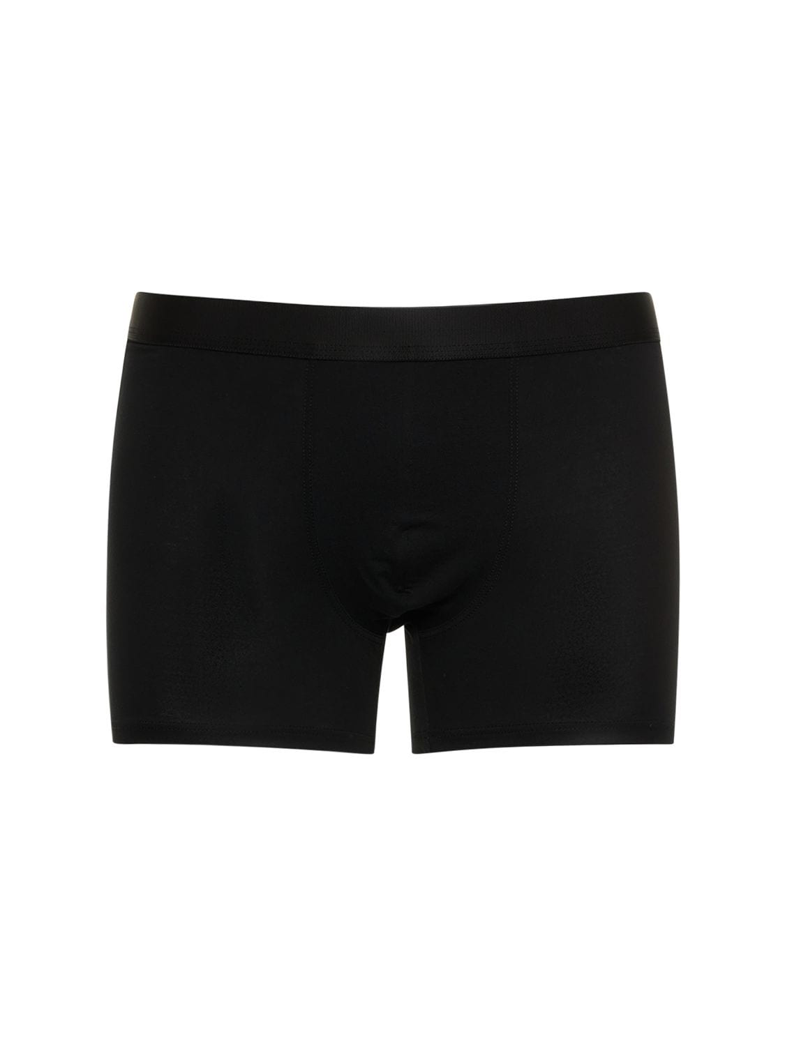 Shop Cdlp Pack Of 3 Lyocell Boxer Briefs In Black,navy,khaki