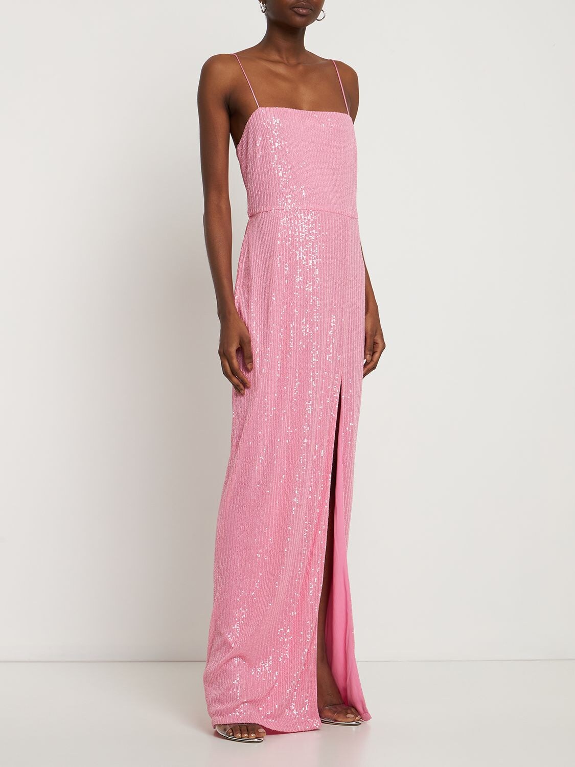 Rotate Sequined Maxi Dress