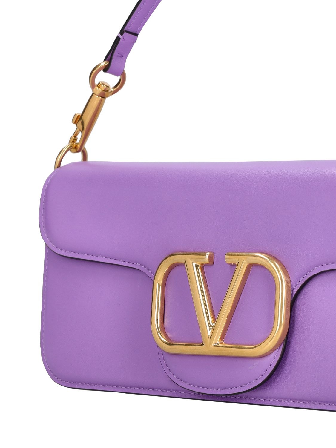 Valentino Garavani Small Loco Shoulder Bag in Lavender