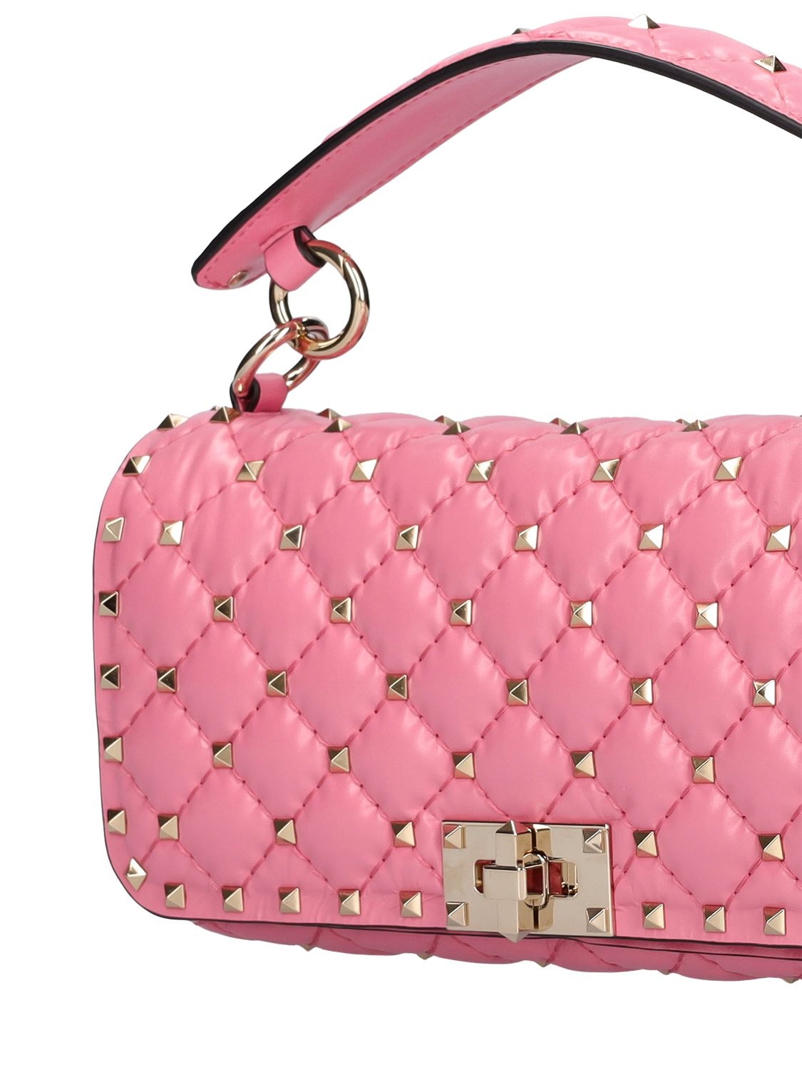 Valentino Rockstud Spike Small Bag Pink