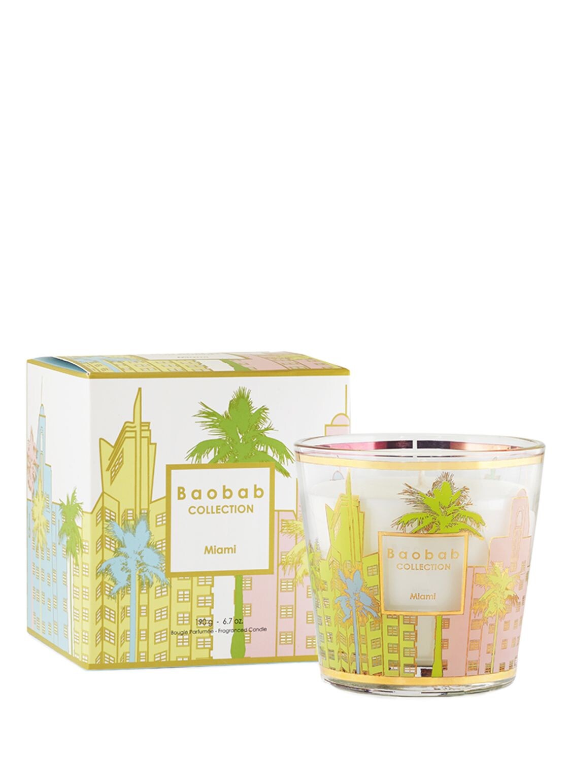 Shop Baobab Collection Miami My First Baobab Candle In Multicolor