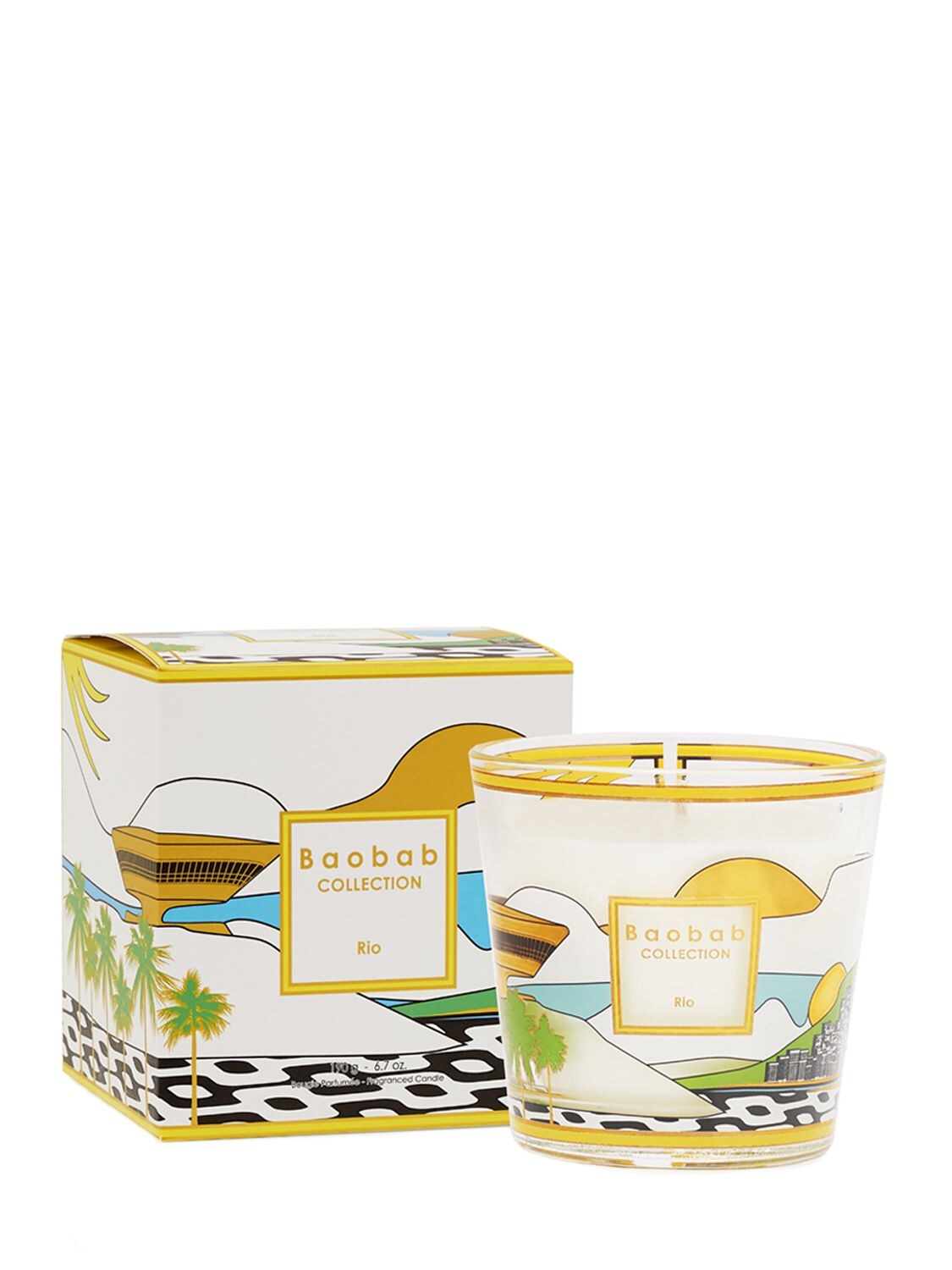 Shop Baobab Collection Rio My First Baobab Candle In Multicolor