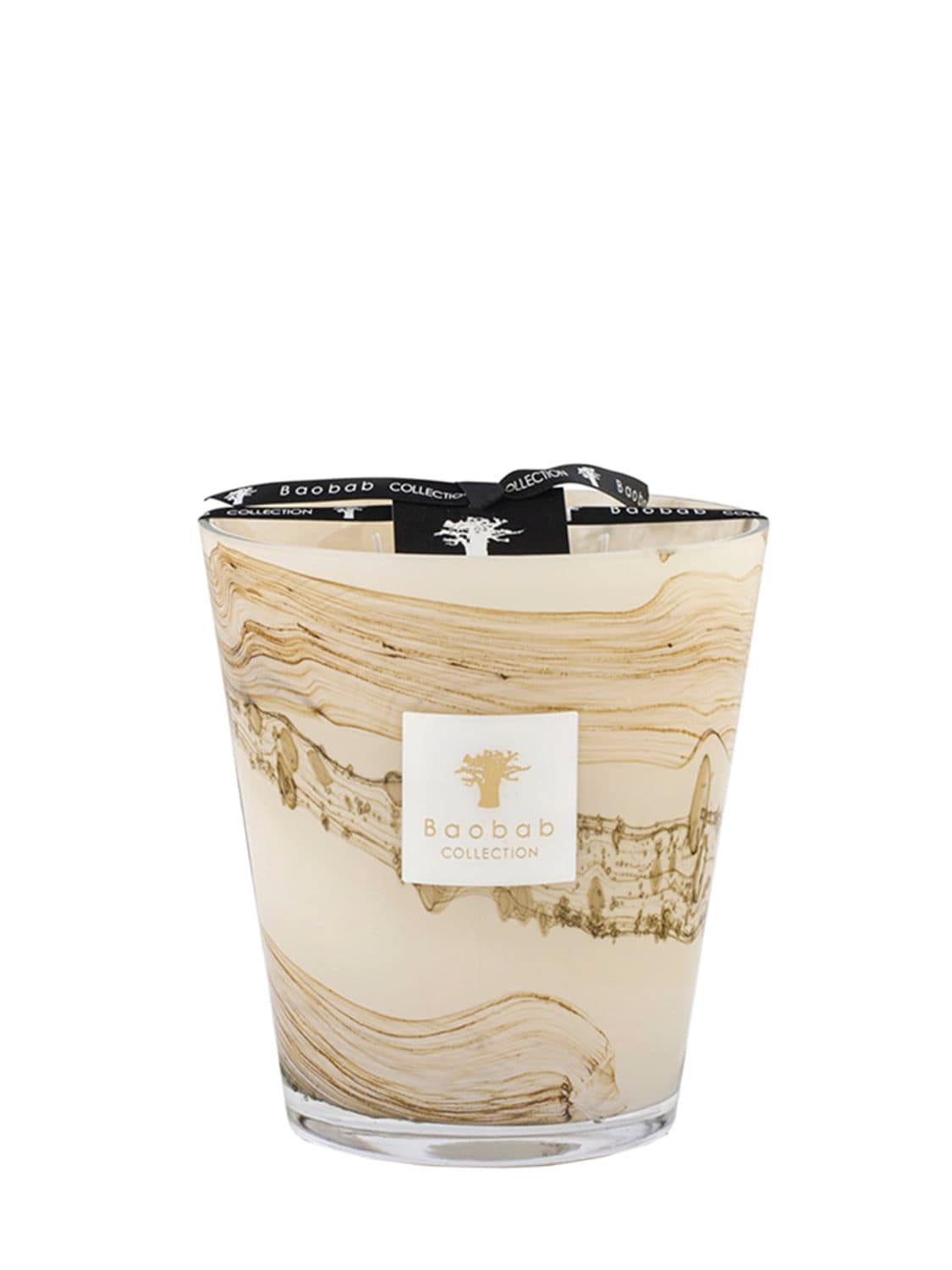 Baobab Collection Sand Siloli Candle In Beige,gold