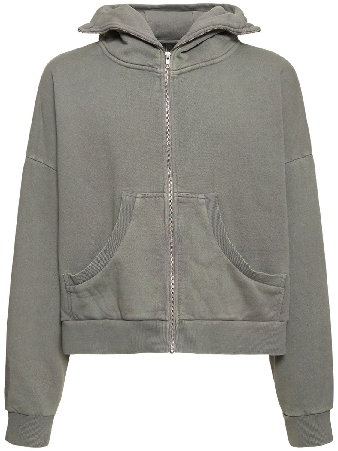 Entire Studios Full Zip Hooded Sweatshirt In Grey | ModeSens